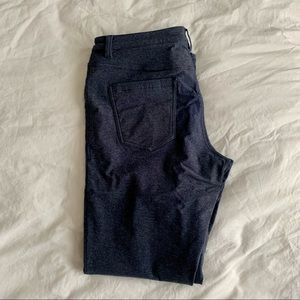 Lululemon ABC Pant Slim *Tech Canvas 34" Blue